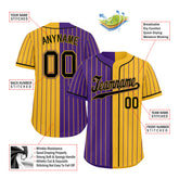 Custom Stripe Fashion Personalized Authentic Baseball Jersey BSBJ01-E06043-9
